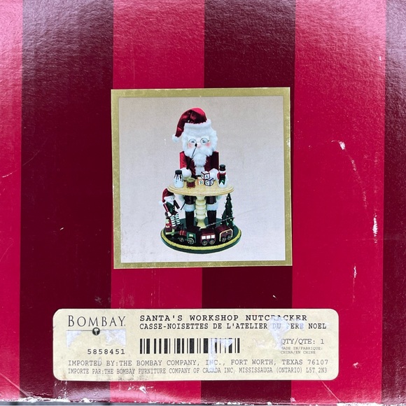 Vintage Bombay 14” Santa’s Workshop Nutcracker C1 - Picture 9 of 11